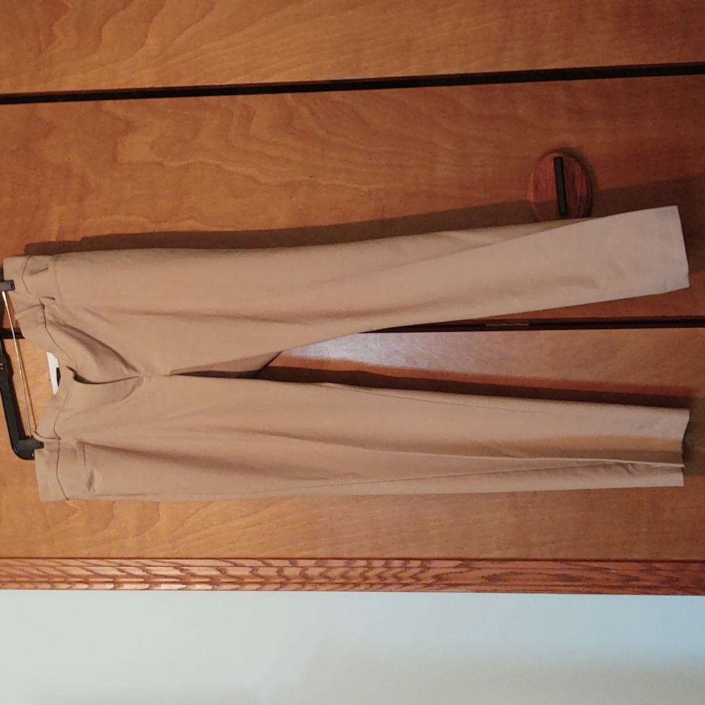 20 LONG tan dress slacks